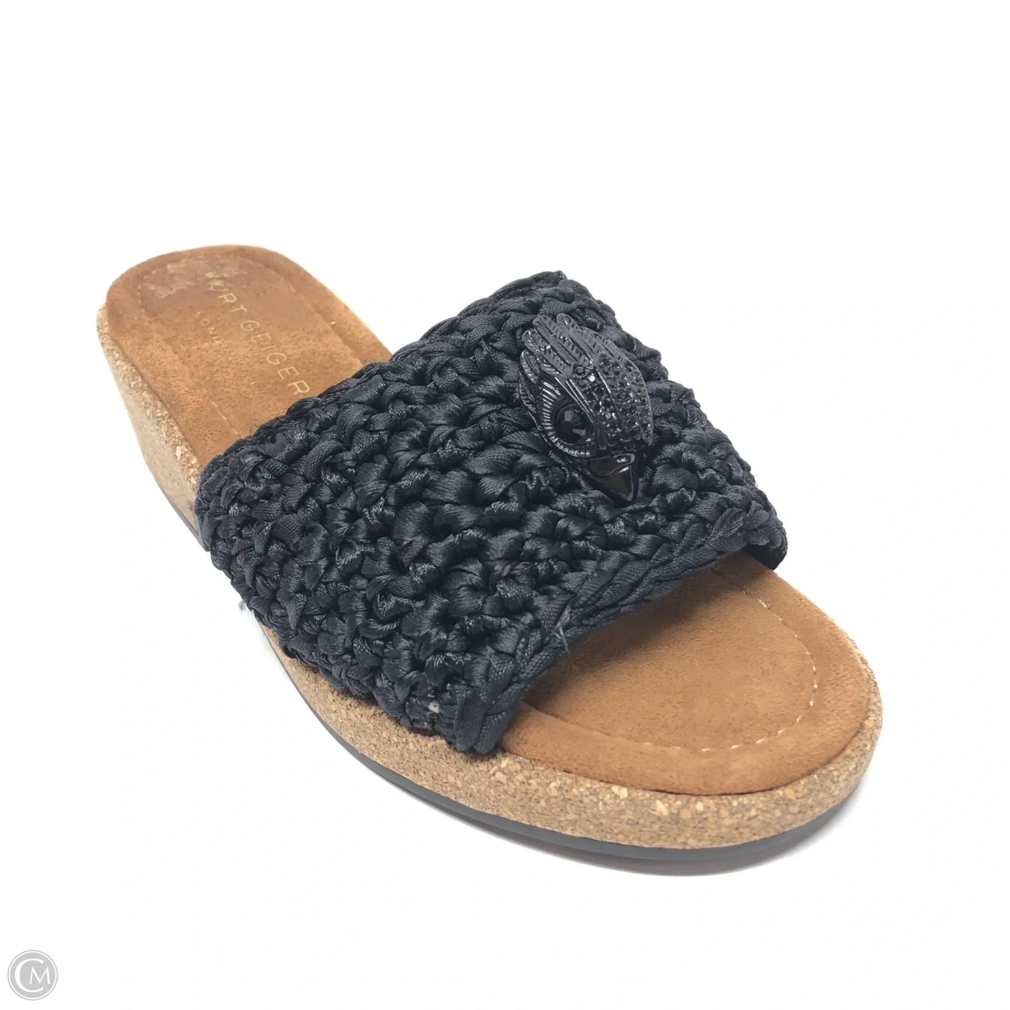 Sandals Designer By Kurt Geiger In Black, Size: 6.5