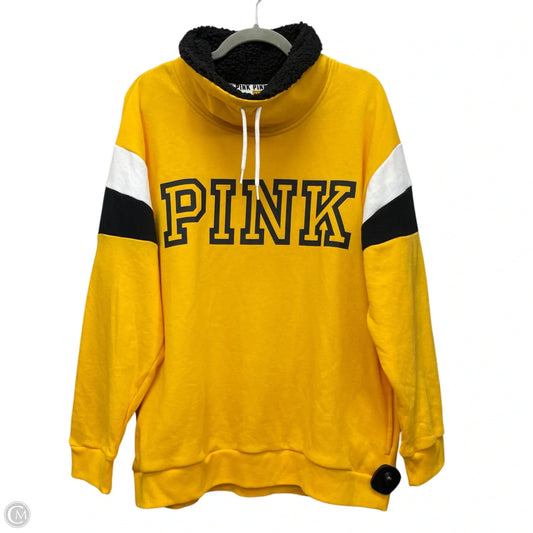 Sweater By Pink In Yellow, Size: L