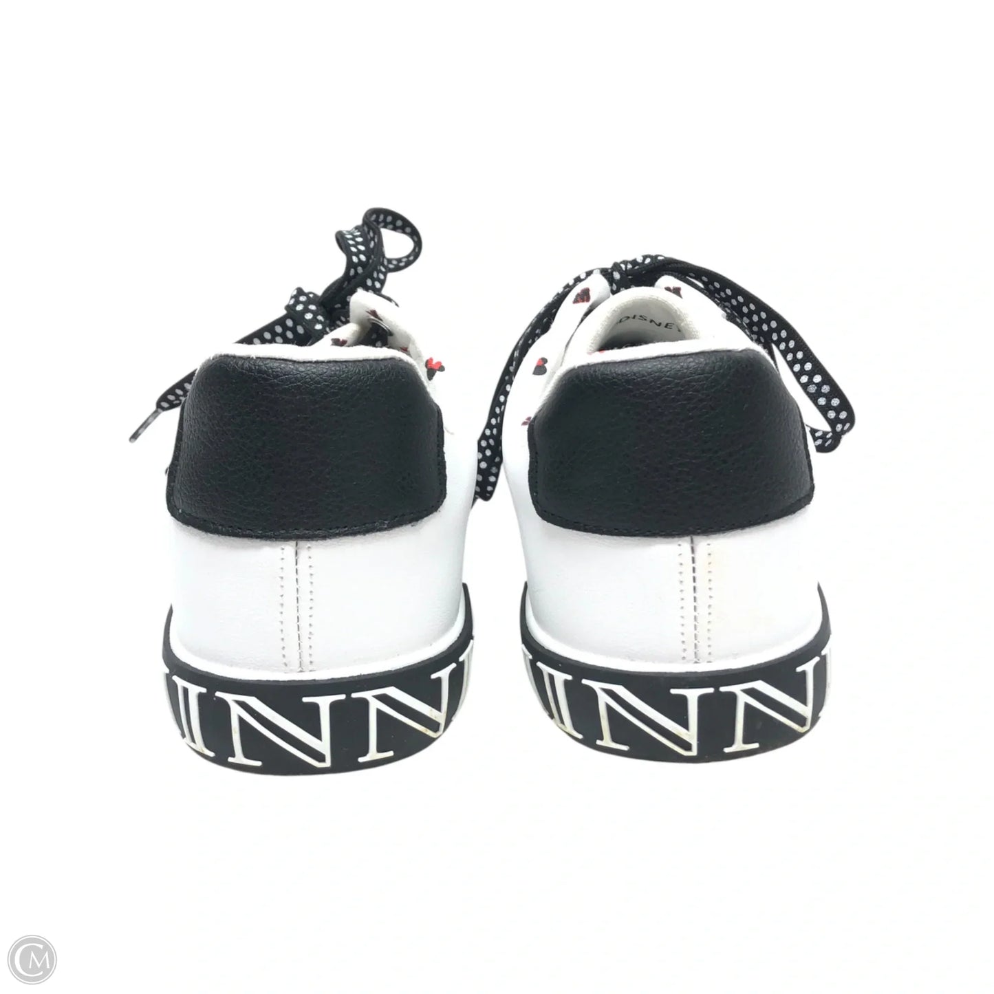 Shoes Sneakers By Disney Store In Black & White, Size: 10