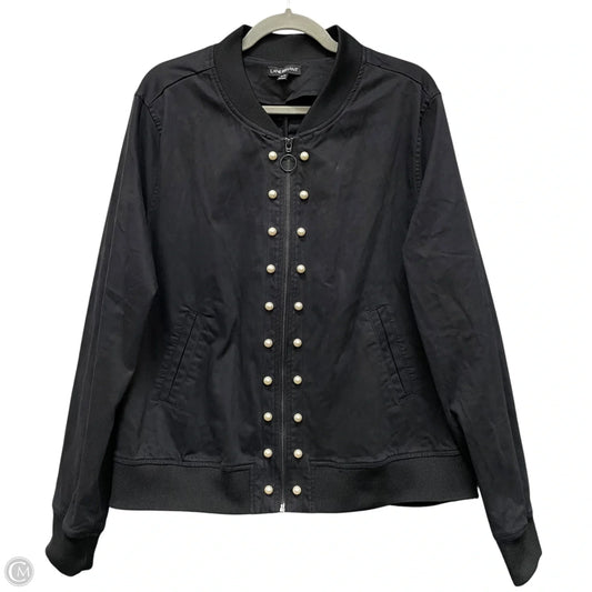 Jacket Other By Lane Bryant In Black, Size: 1x