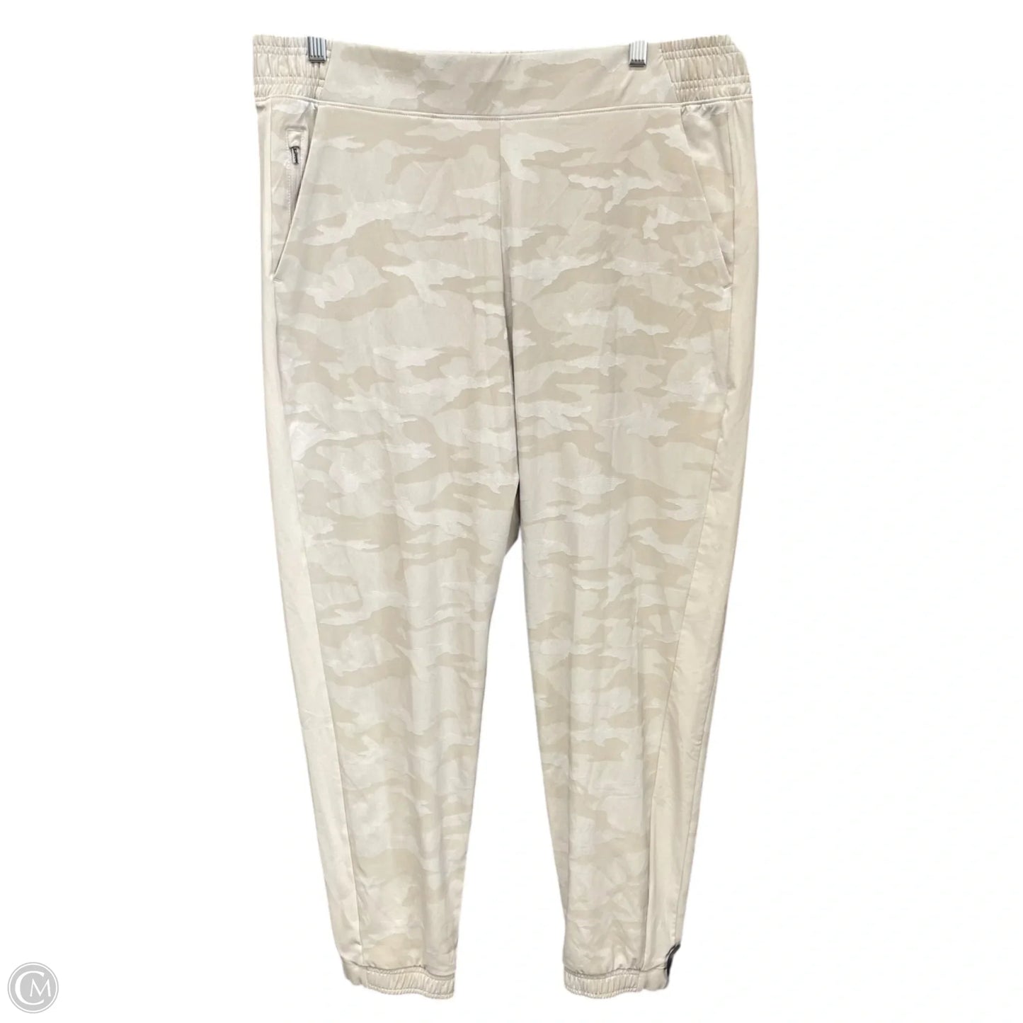 Athletic Pants By Athleta In Tan, Size: 14