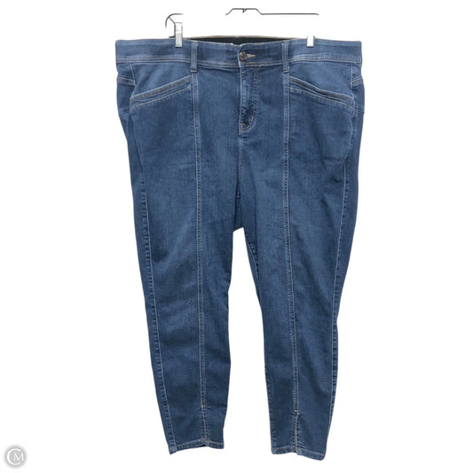 Jeans Skinny By Torrid In Blue Denim, Size: 24