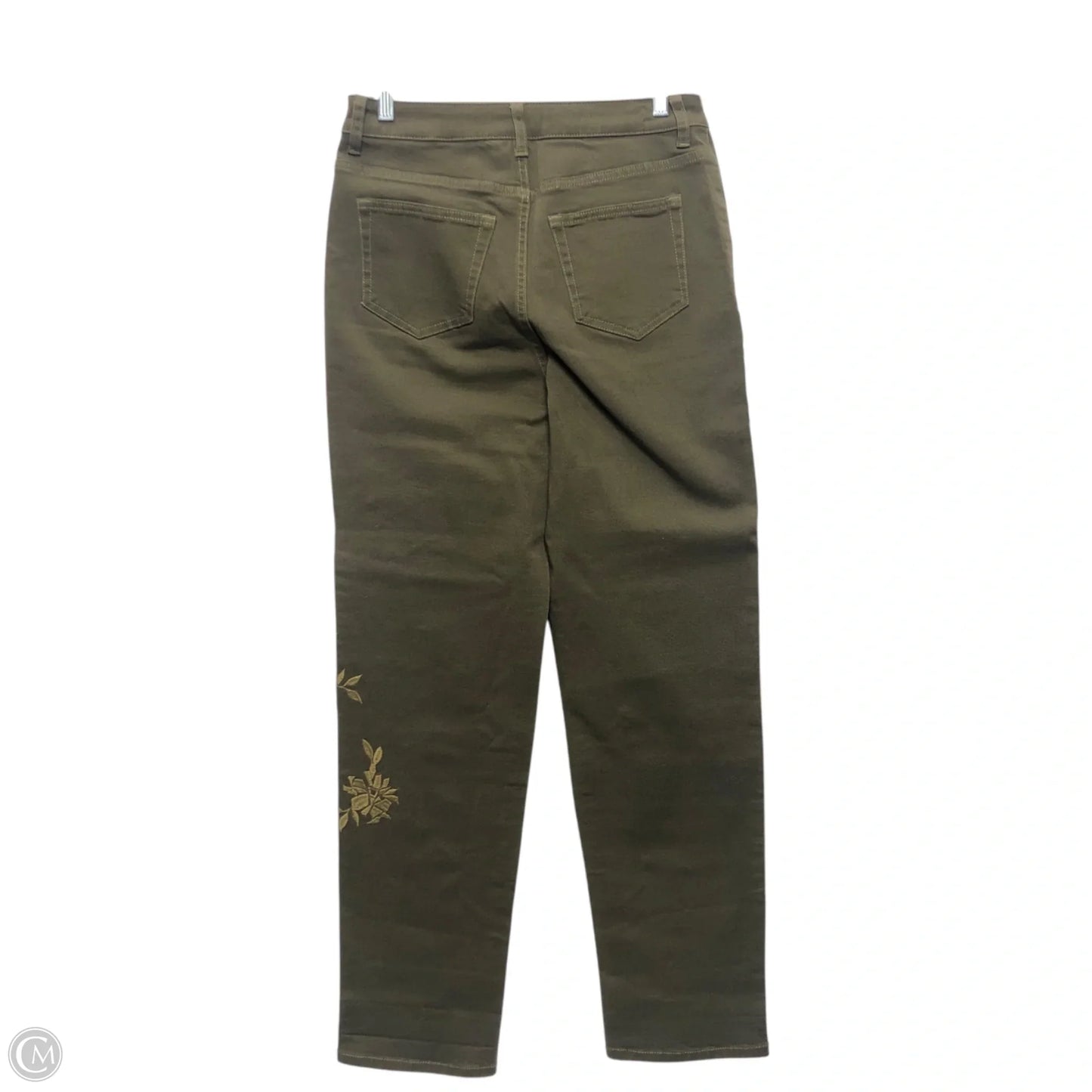 Jeans Boyfriend By Logo In Green, Size: 4