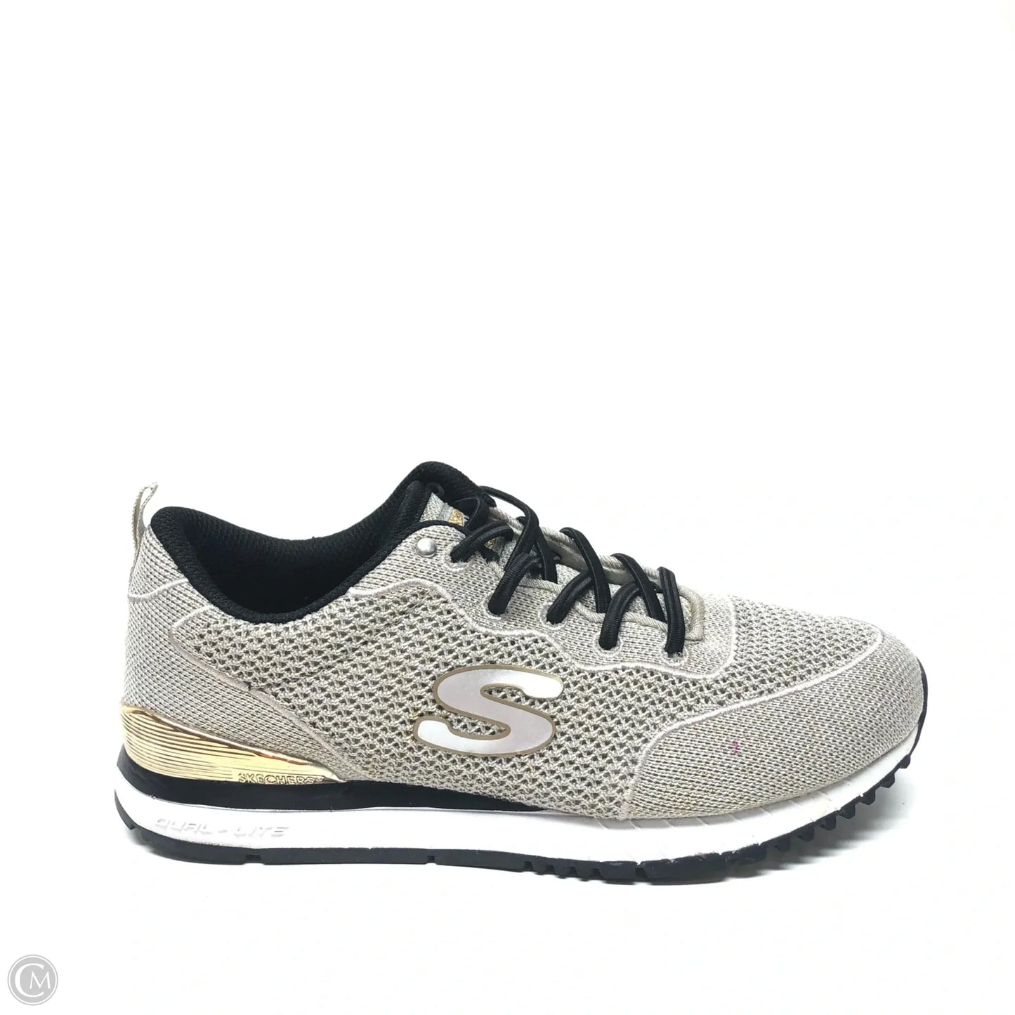 Shoes Sneakers By Skechers In Taupe, Size: 6
