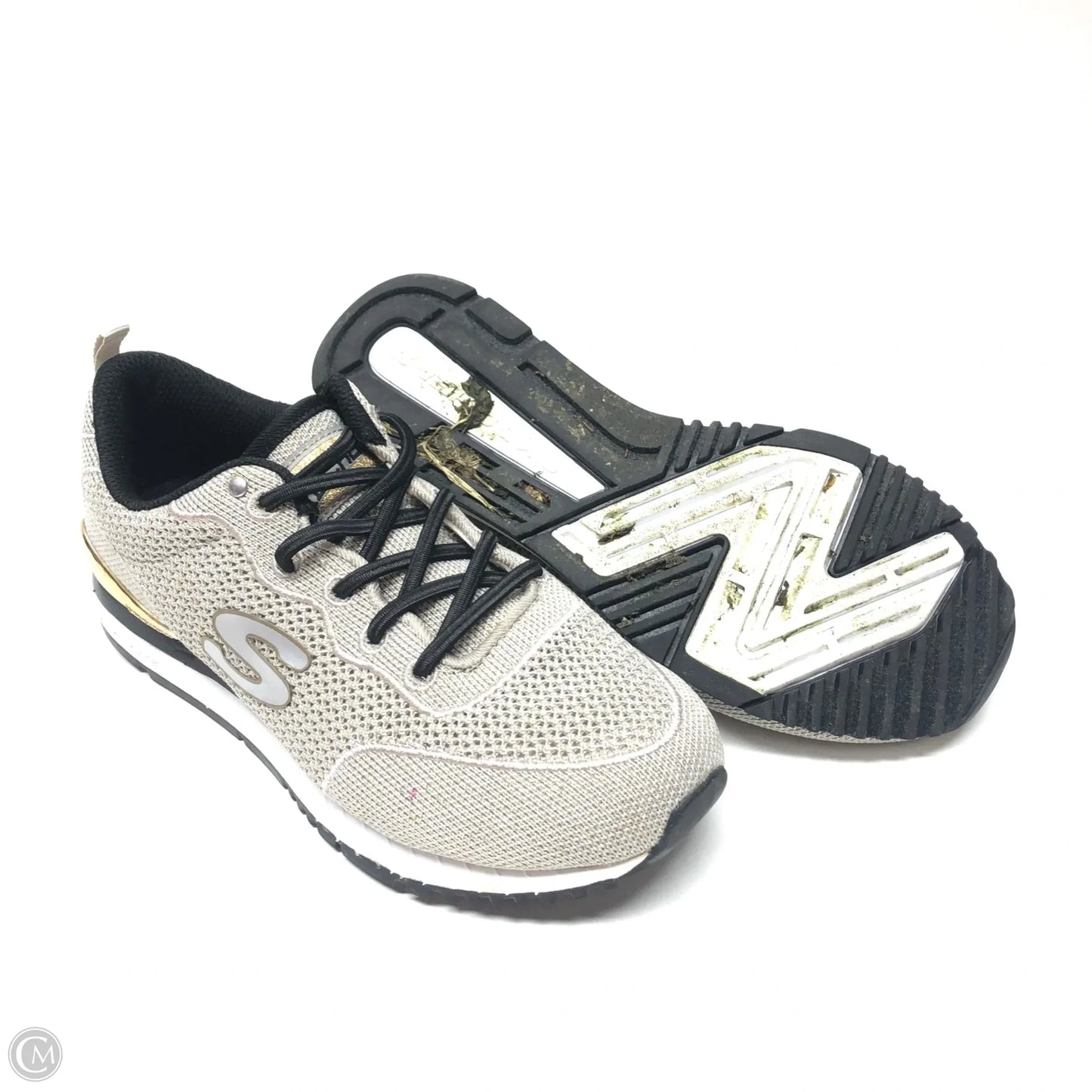 Shoes Sneakers By Skechers In Taupe, Size: 6