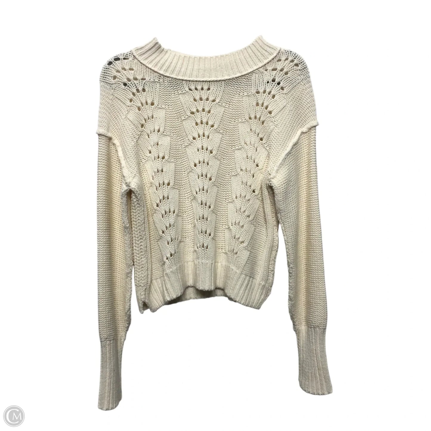 Sweater By Free People In Cream, Size: S