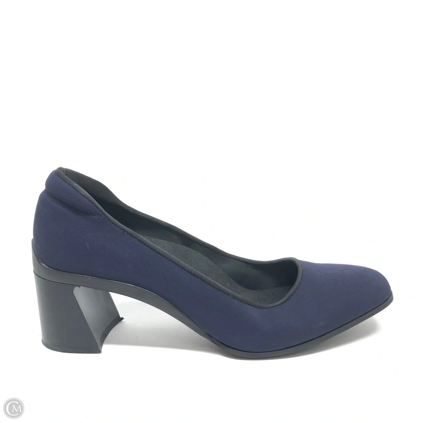 Shoes Heels Block By Aerosoles In Navy, Size: 11