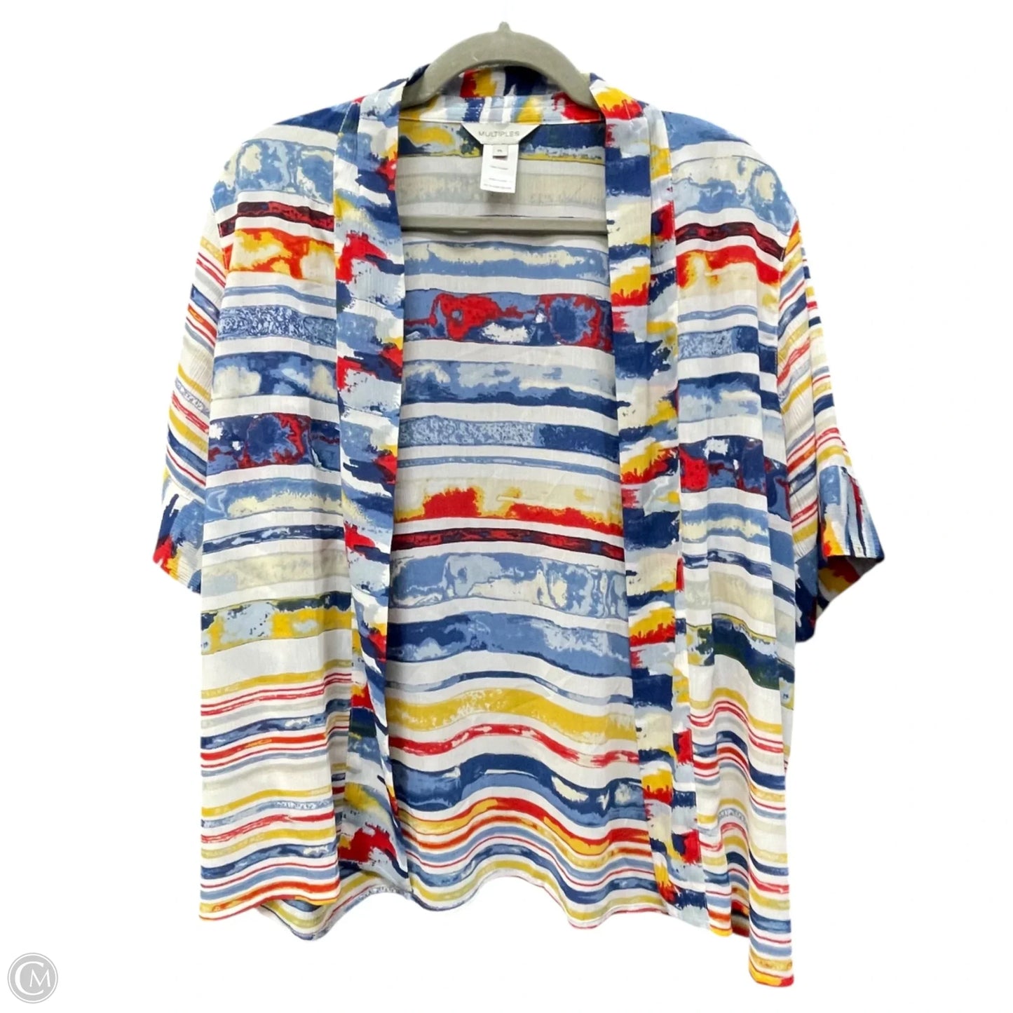 Cardigan By Multiples In Multi-colored, Size: Lp