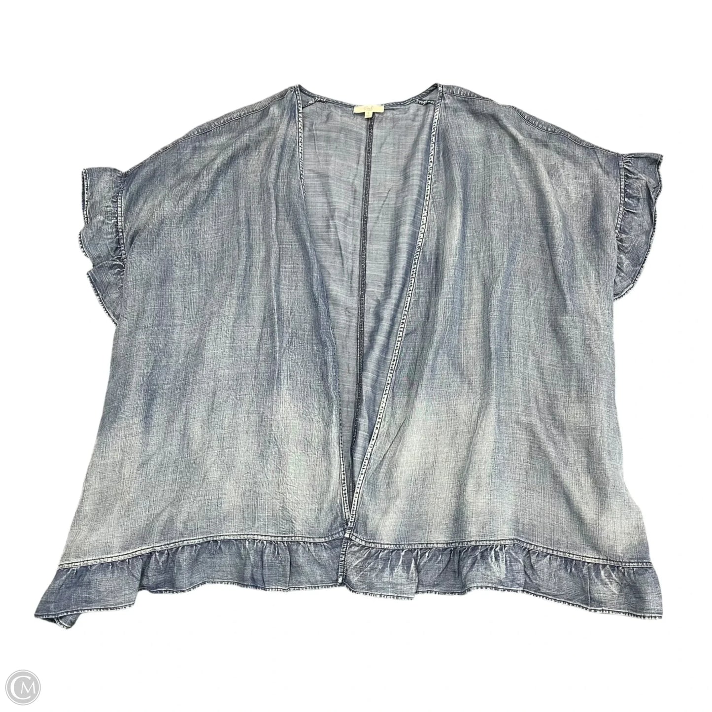 Kimono By Easel In Blue Denim, Size: S
