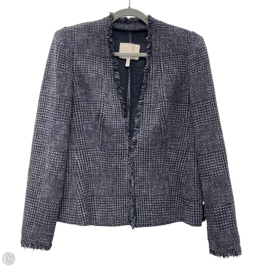 Blazer By Rebecca Taylor In Black & Purple, Size: 6