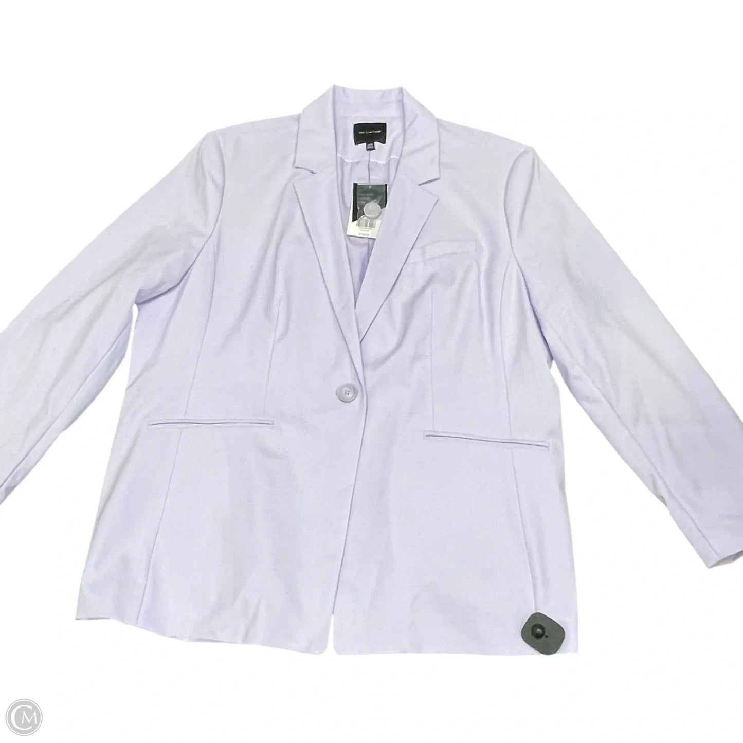 Blazer By Limited In Purple, Size: 22