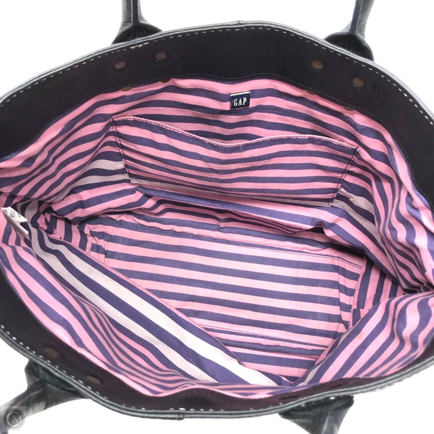 Tote Leather By Gap, Size: Medium