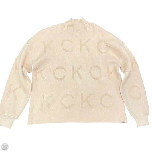 Sweater By Calvin Klein In Pink, Size: Xs
