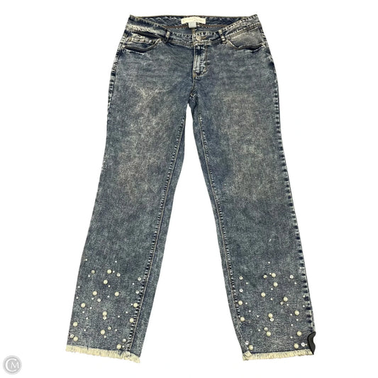 Jeans Skinny By Cato In Blue Denim, Size: 6