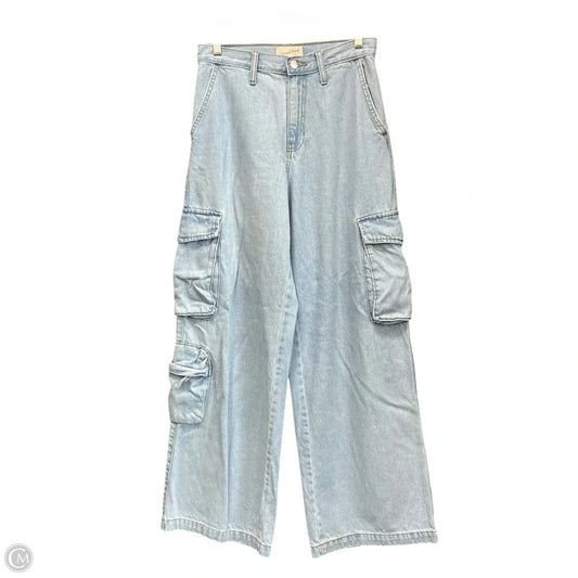 Jeans Wide Leg By Universal Thread In Blue Denim, Size: 4