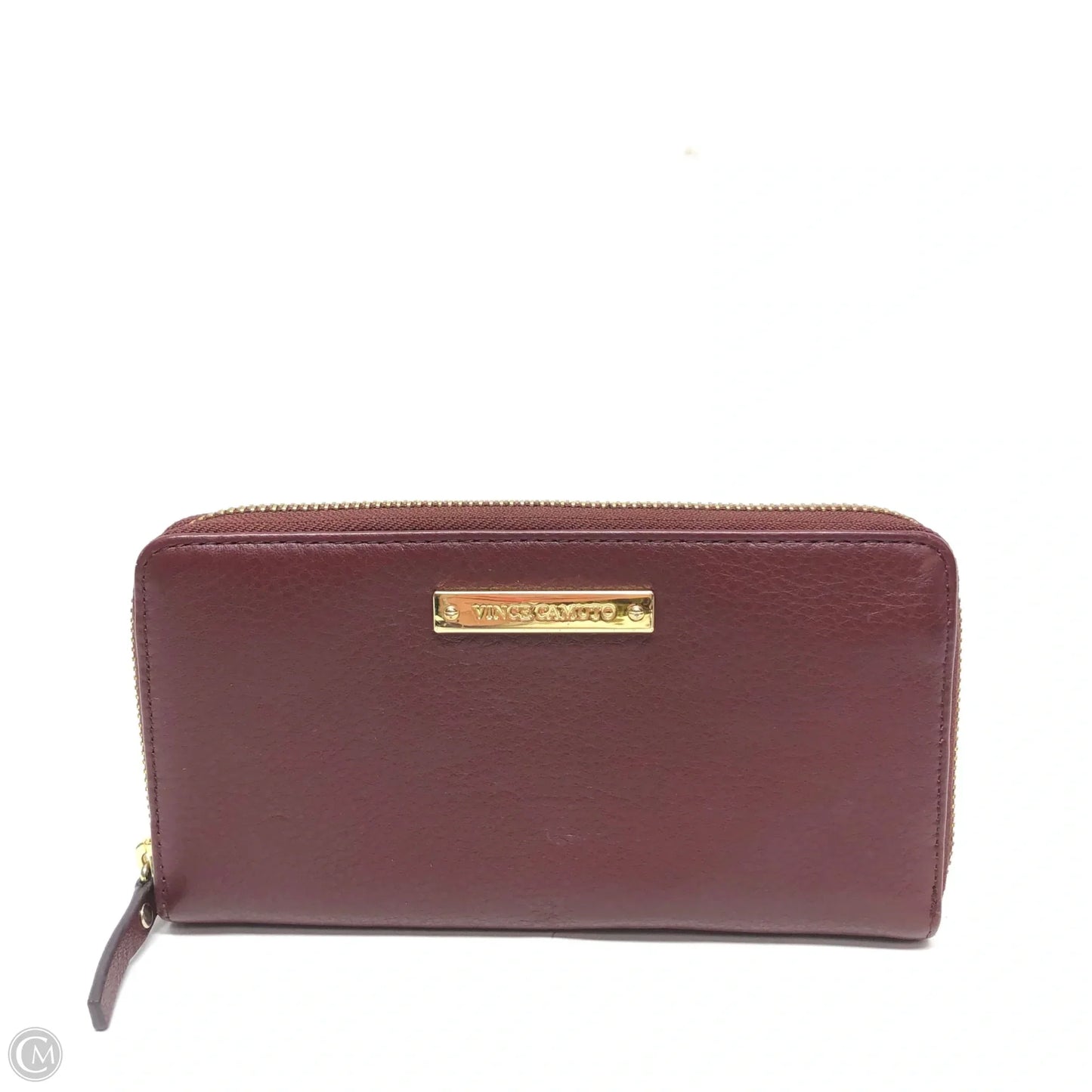 Wallet Leather By Vince Camuto, Size: Large