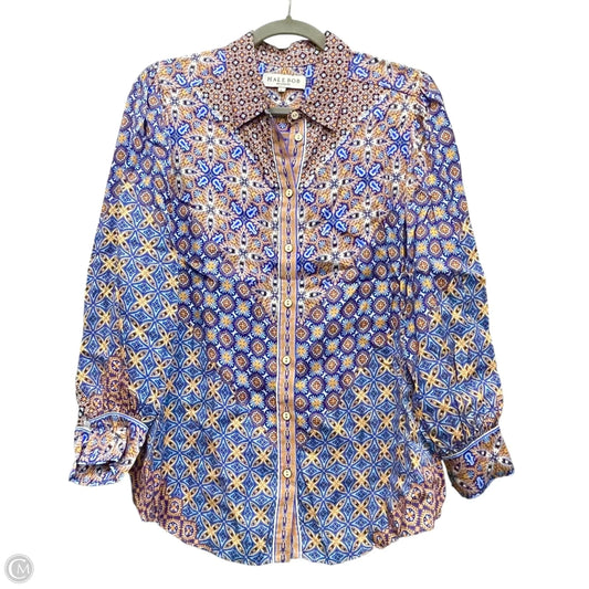Top Long Sleeve By Hale Bob In Multi-colored, Size: L