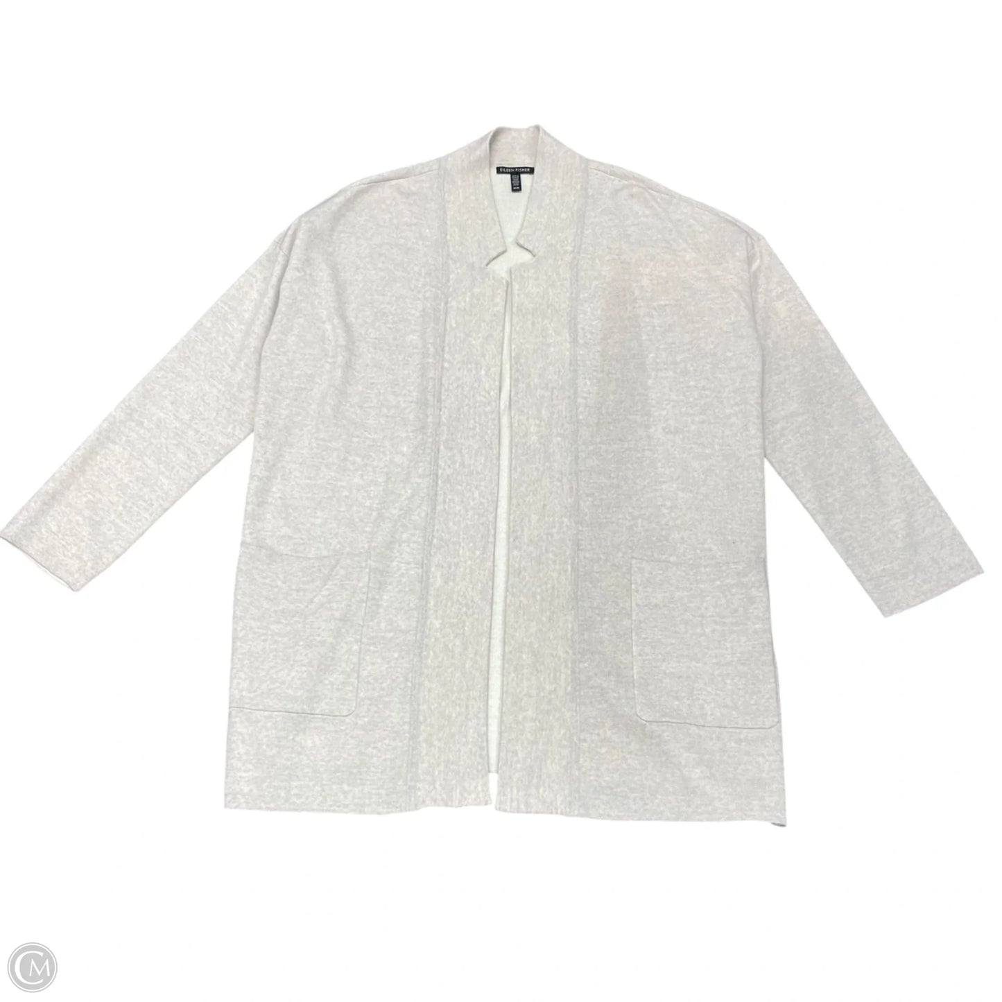 Cardigan By Eileen Fisher In Grey, Size: M