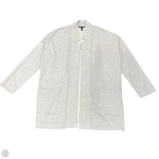Cardigan By Eileen Fisher In Grey, Size: M