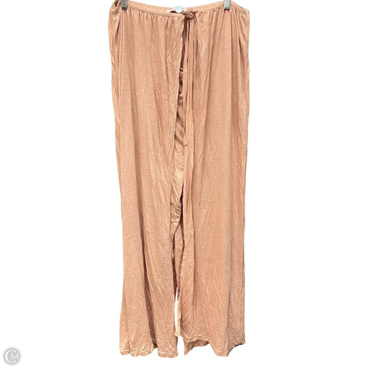 Pants Wide Leg By Free People In Tan, Size: L