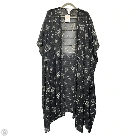 Kimono By Lc Lauren Conrad In Black & White, Size: Osfm