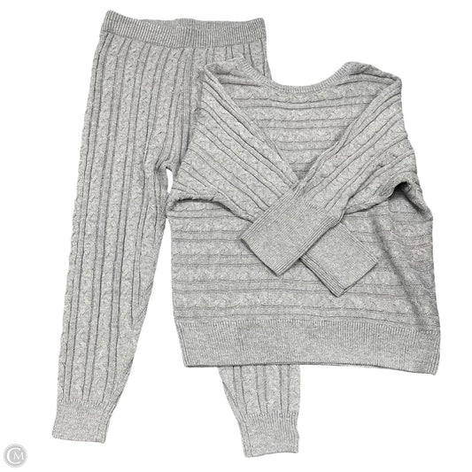 Lounge Set Pants By Fashion Nova In Grey, Size: 2x