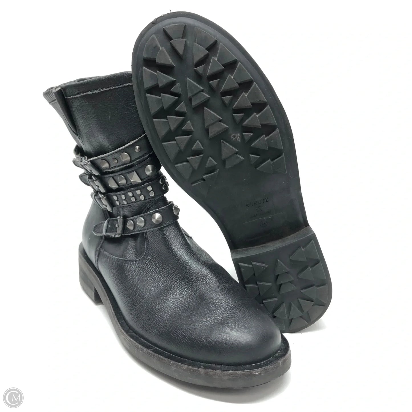 Boots Ankle Flats By Cmc In Black, Size: 9