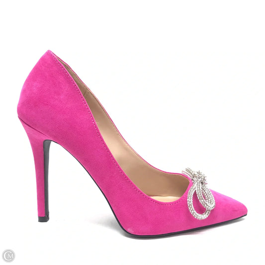 Shoes Heels Stiletto By Qupid In Pink, Size: 9