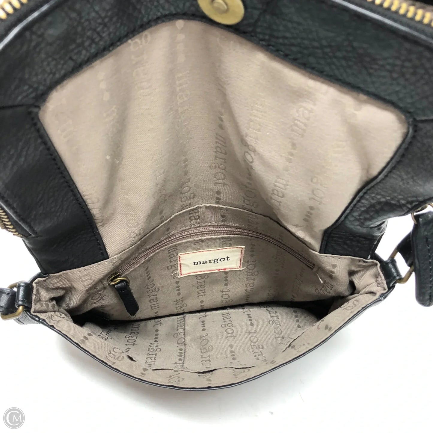 Crossbody Leather By Margot, Size: Medium