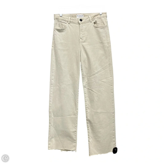 Jeans Straight By Cmb In Beige, Size: L