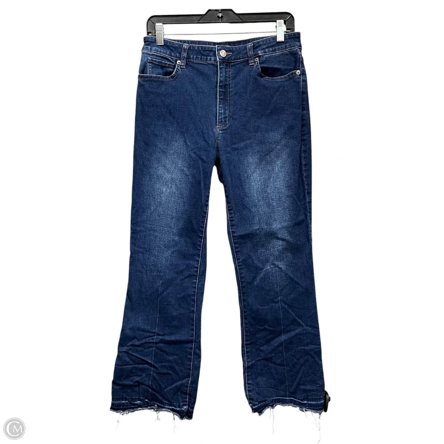 Jeans Straight By Cremieux In Blue Denim, Size: 10