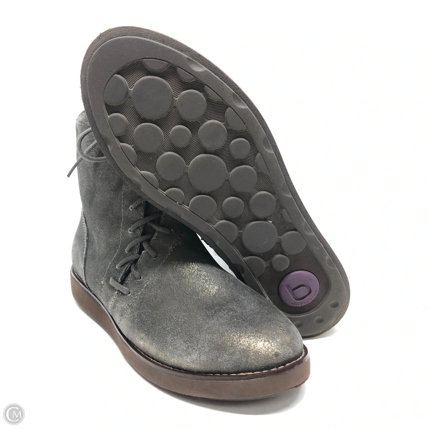 Boots Ankle Flats By Cmc In Taupe, Size: 8.5