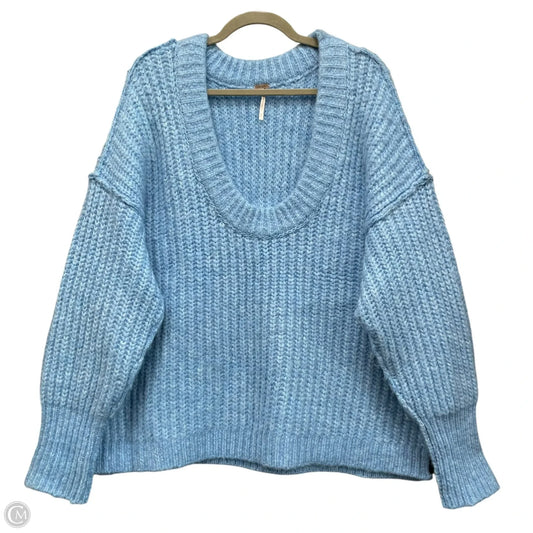 Sweater By Free People In Blue, Size: Xs