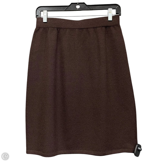 Skirt Mini & Short By St. John In Brown, Size: 8