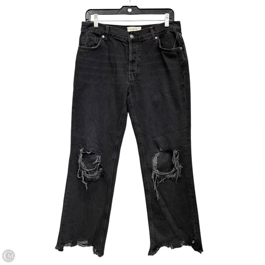 Jeans Straight By We The Free In Grey Denim, Size: 4