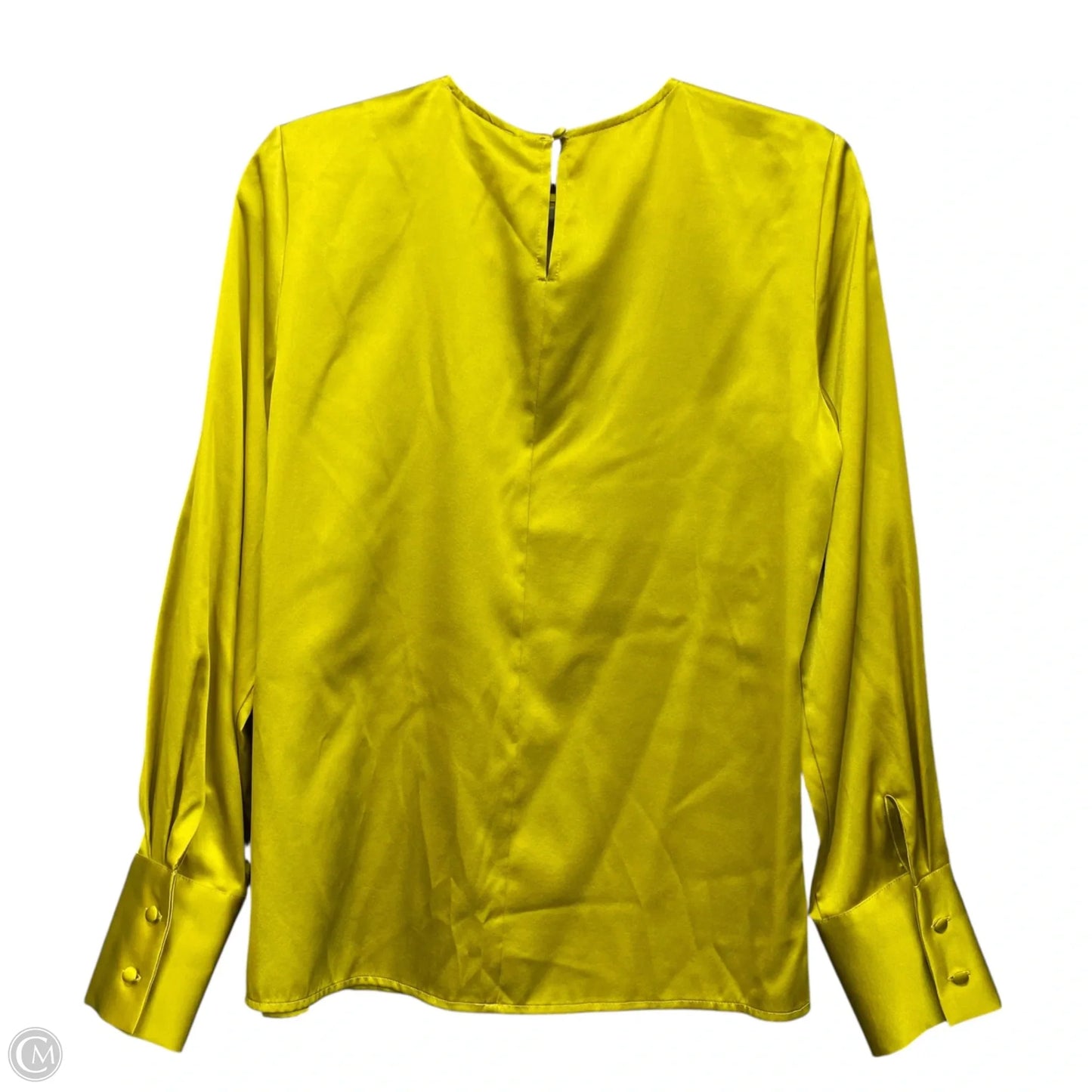 Blouse Long Sleeve By Antonio Melani In Yellow, Size: S