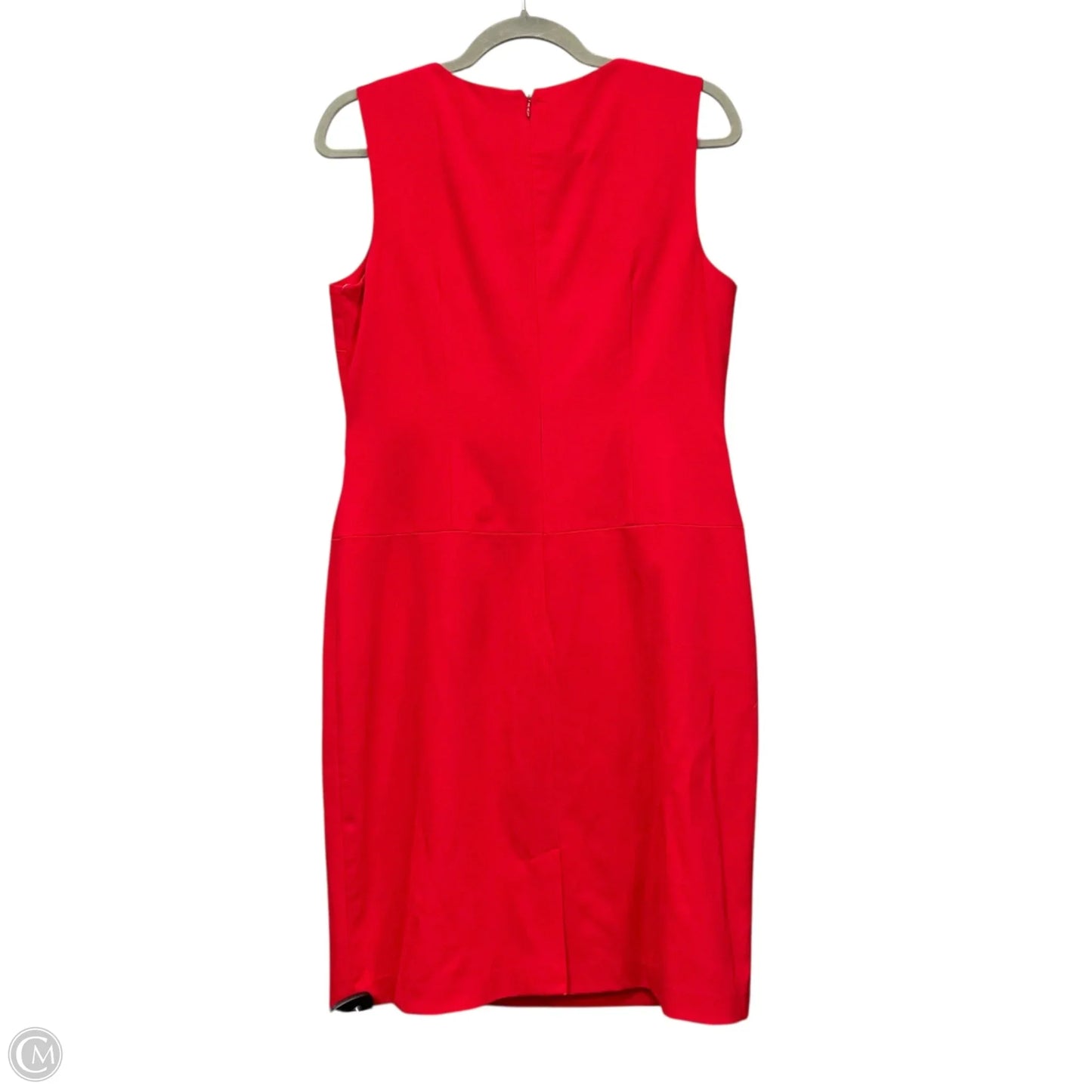 Dress Work By Calvin Klein In Red, Size: 10