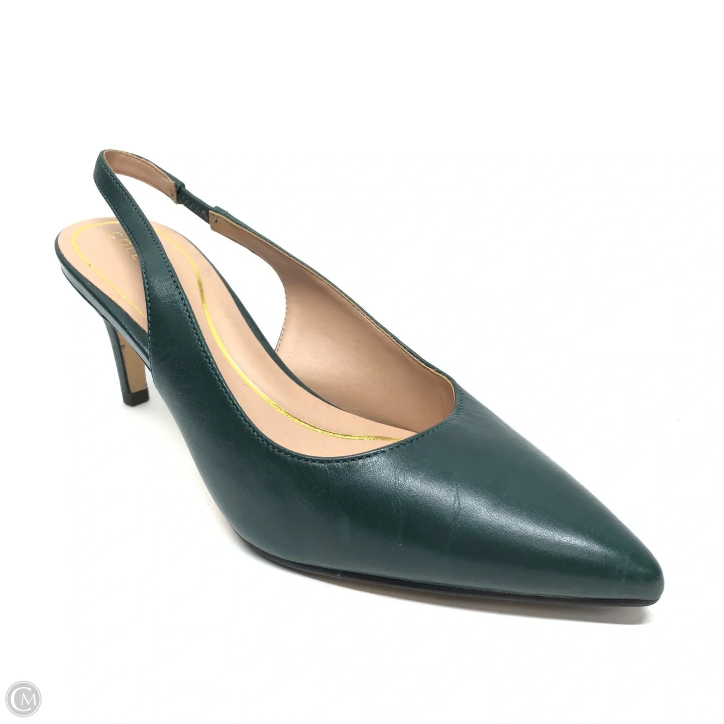 Shoes Heels Kitten By Cole-haan In Green, Size: 6.5