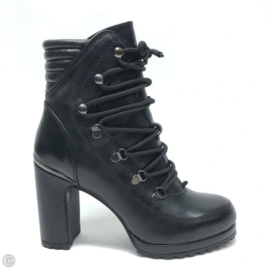 Boots Ankle Heels By Dkny In Black, Size: 8.5