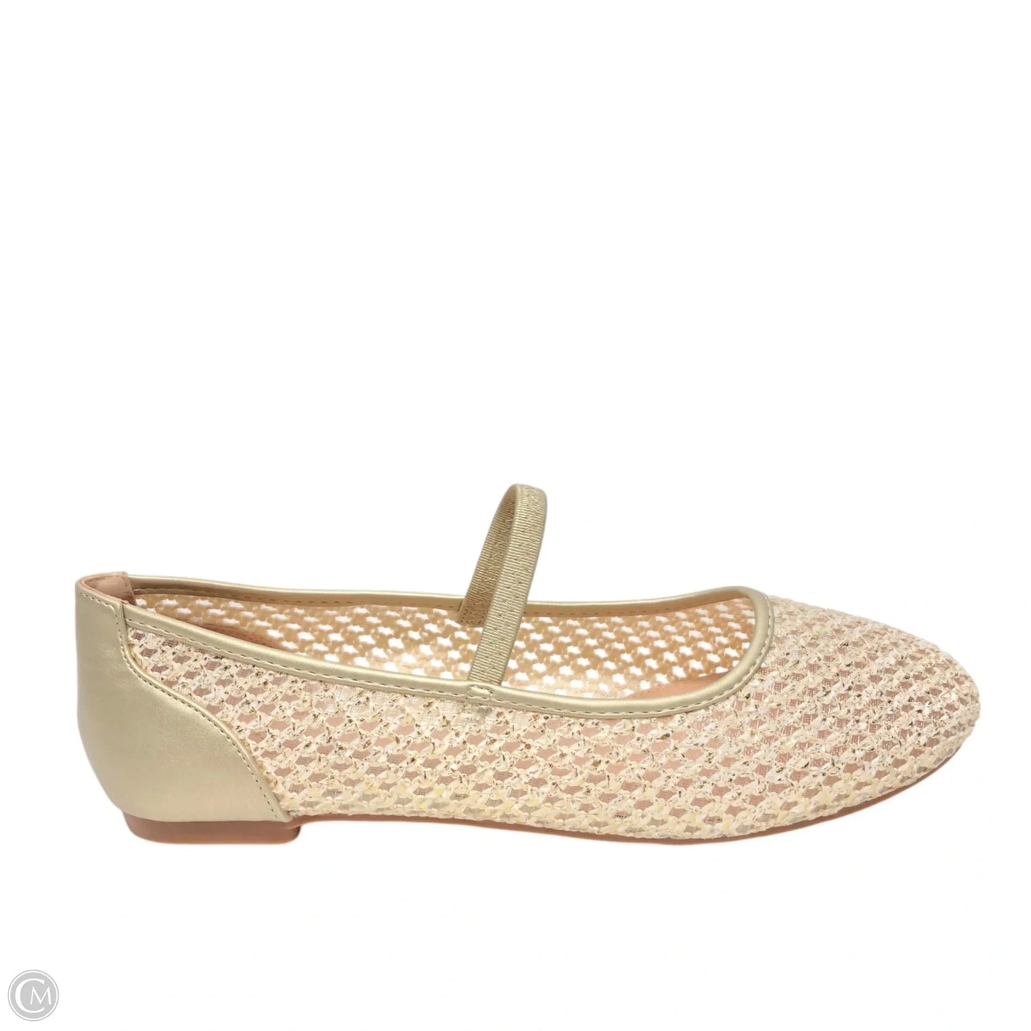 Shoes Flats By New York And Co In Gold, Size: 11