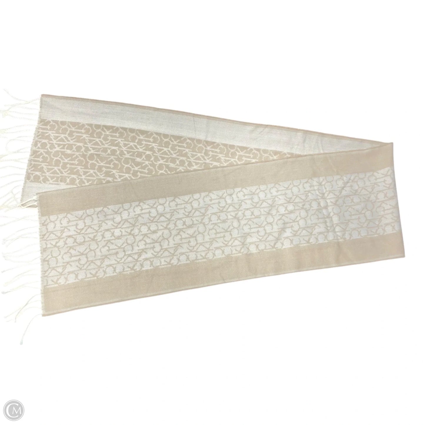 Scarf Winter By Calvin Klein In Beige