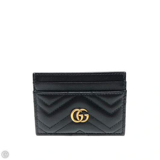 Wallet Luxury Designer By Gucci, Size: Small