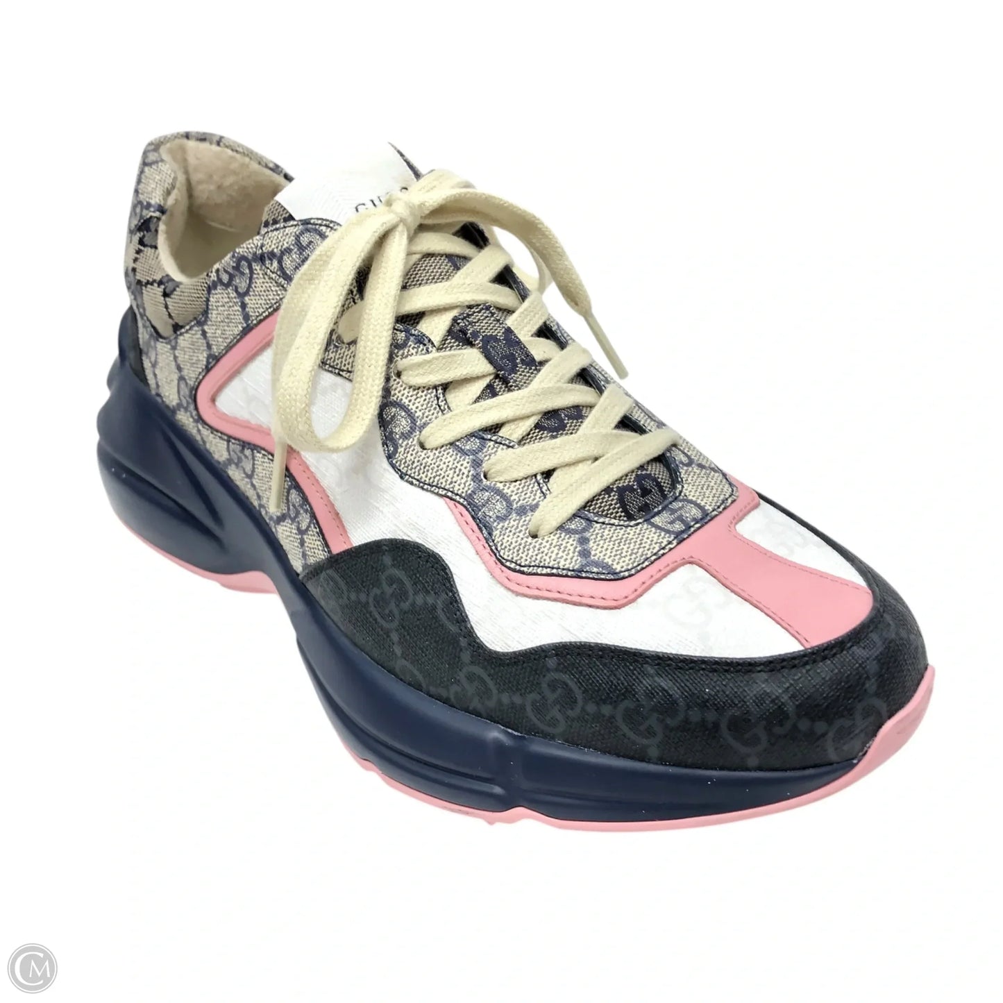 Shoes Luxury Designer By Gucci In Multi-colored, Size: 11