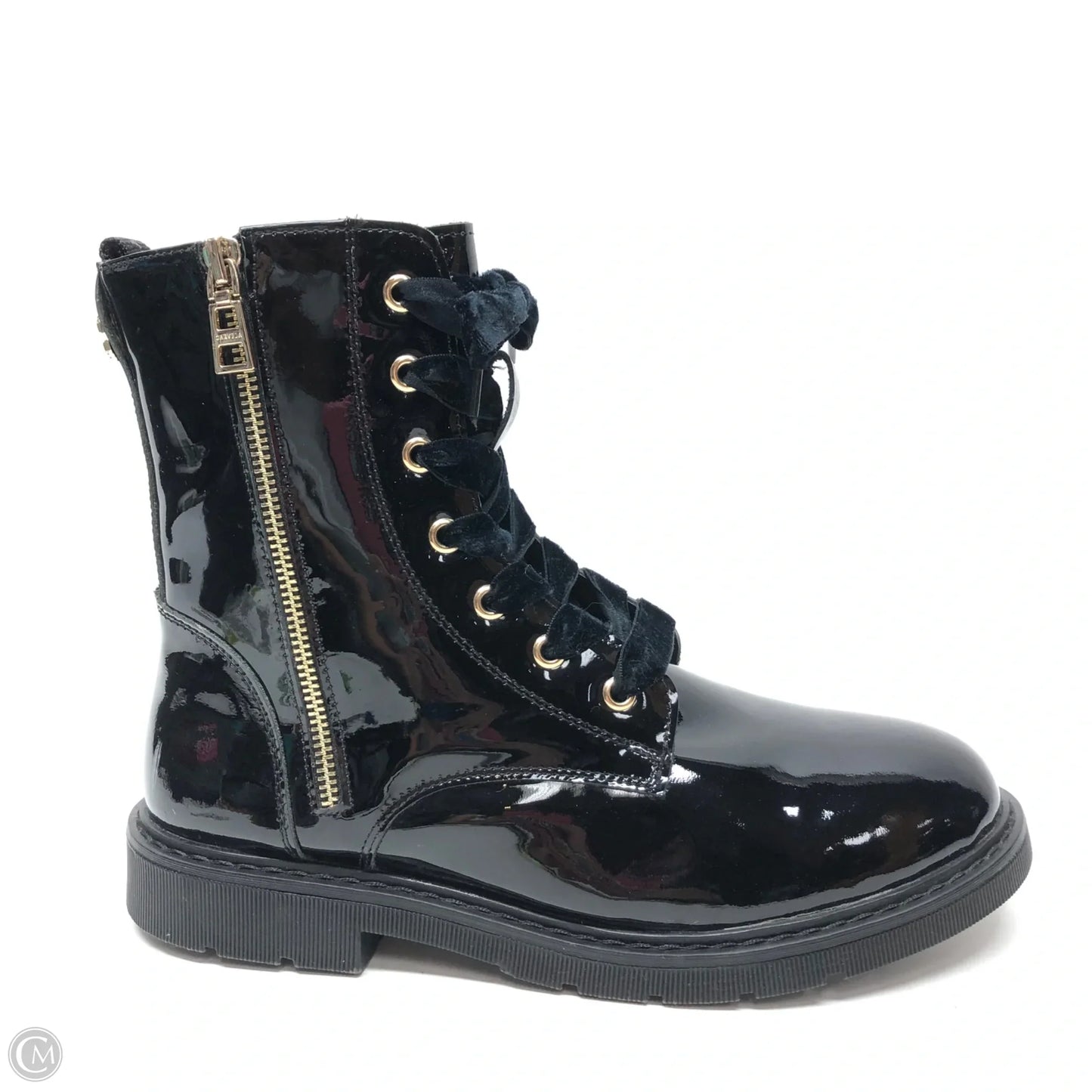 Boots Combat By Carvela In Black, Size: 10.5