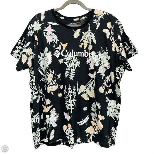 Top Short Sleeve Basic By Columbia In Multi-colored, Size: Xxl