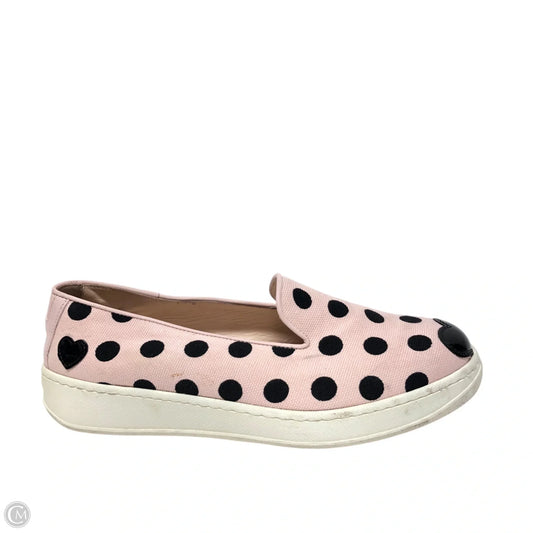 Shoes Sneakers By Hogan In Black & Pink, Size: 6