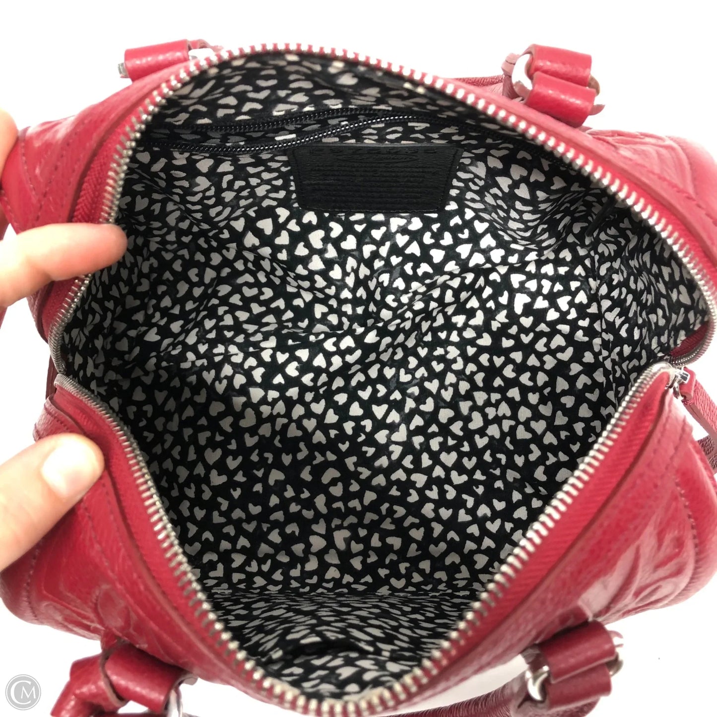 Handbag Leather By Brighton, Size: Small