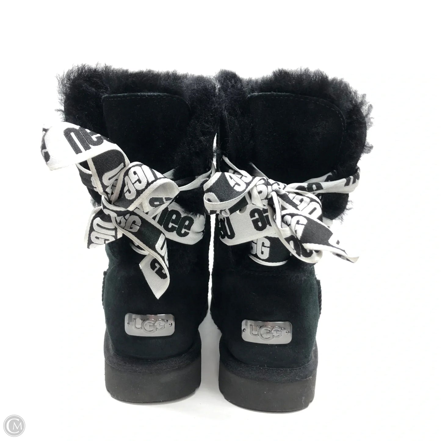 Boots Designer By Ugg In Black, Size: 7