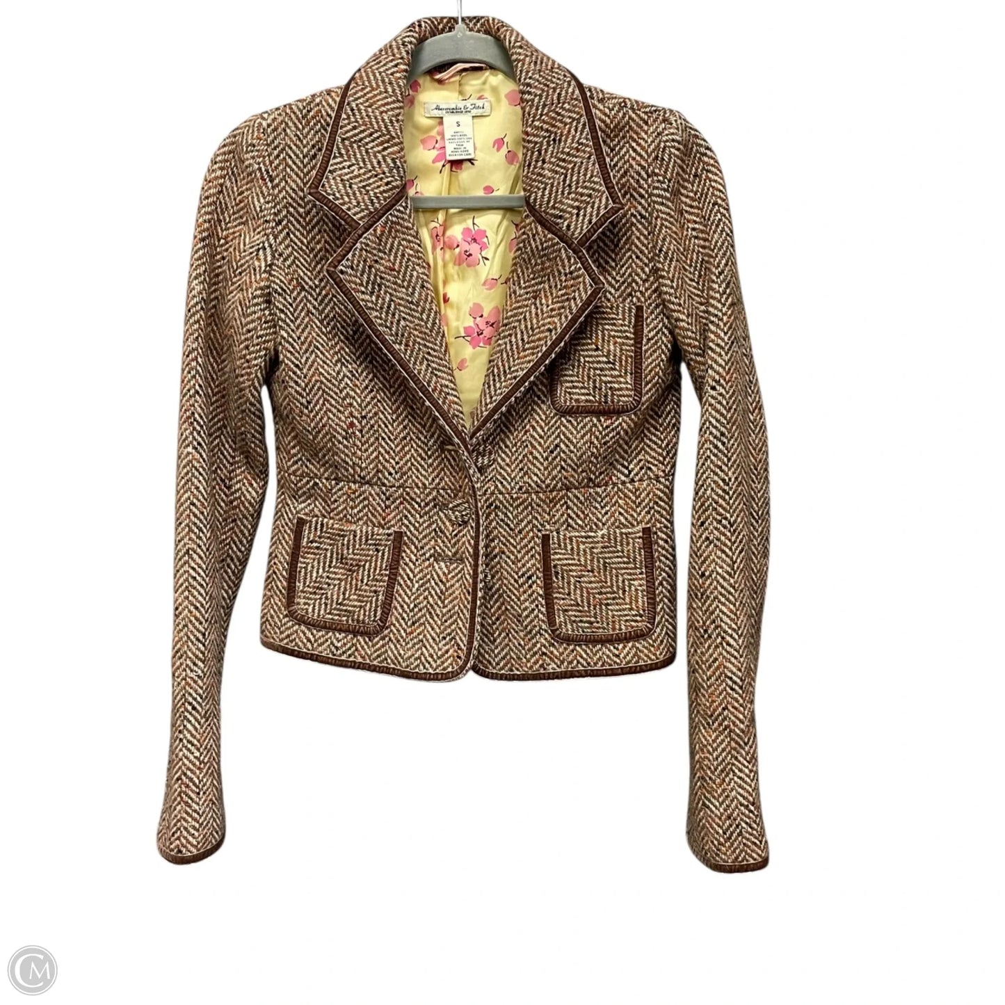 Blazer By Abercrombie And Fitch In Brown, Size: S