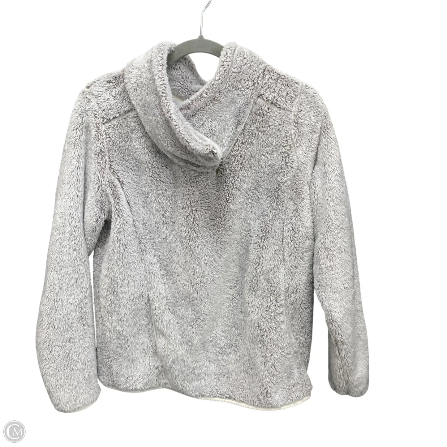 Jacket Fleece By St Johns Bay In Brown, Size: M